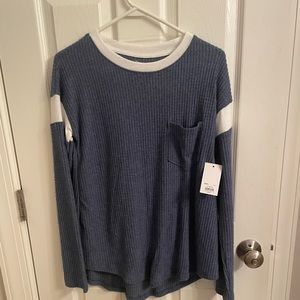 NWT waffle top from Kohls.